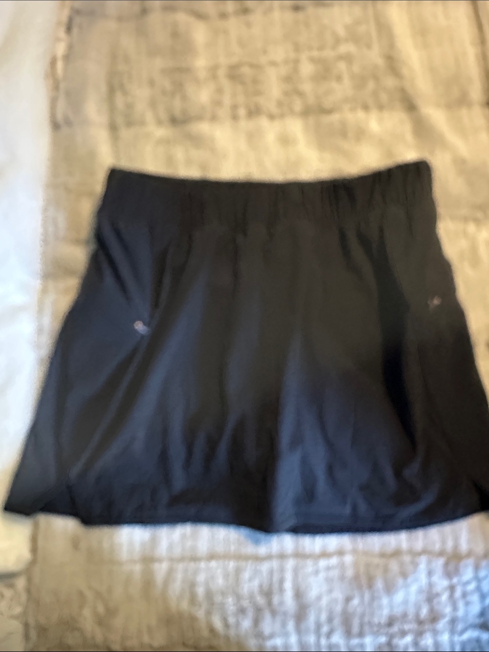 CALIA by Carrie Underwood Black Athletic Skort with Built-In Shorts